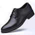 Men's Formal Leather Shoes Pointed Toe Loafers for Office Business Casual Wear